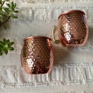 {2} California Pantry Moscow Mule Hammered Mugs